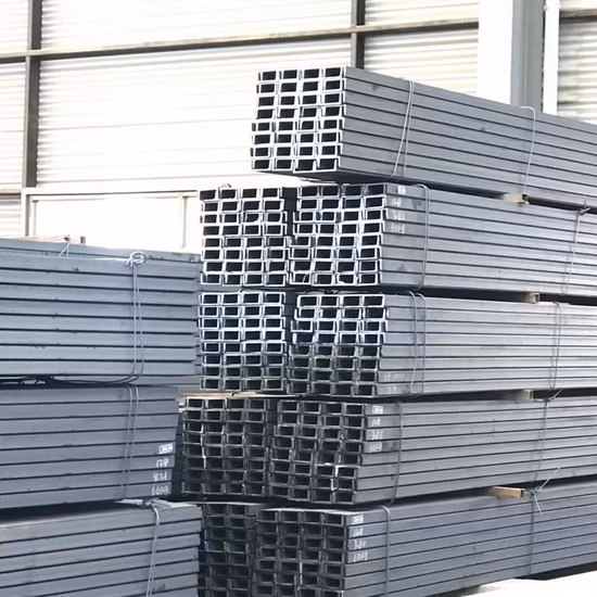 JIS standard mild steel U-channel supply